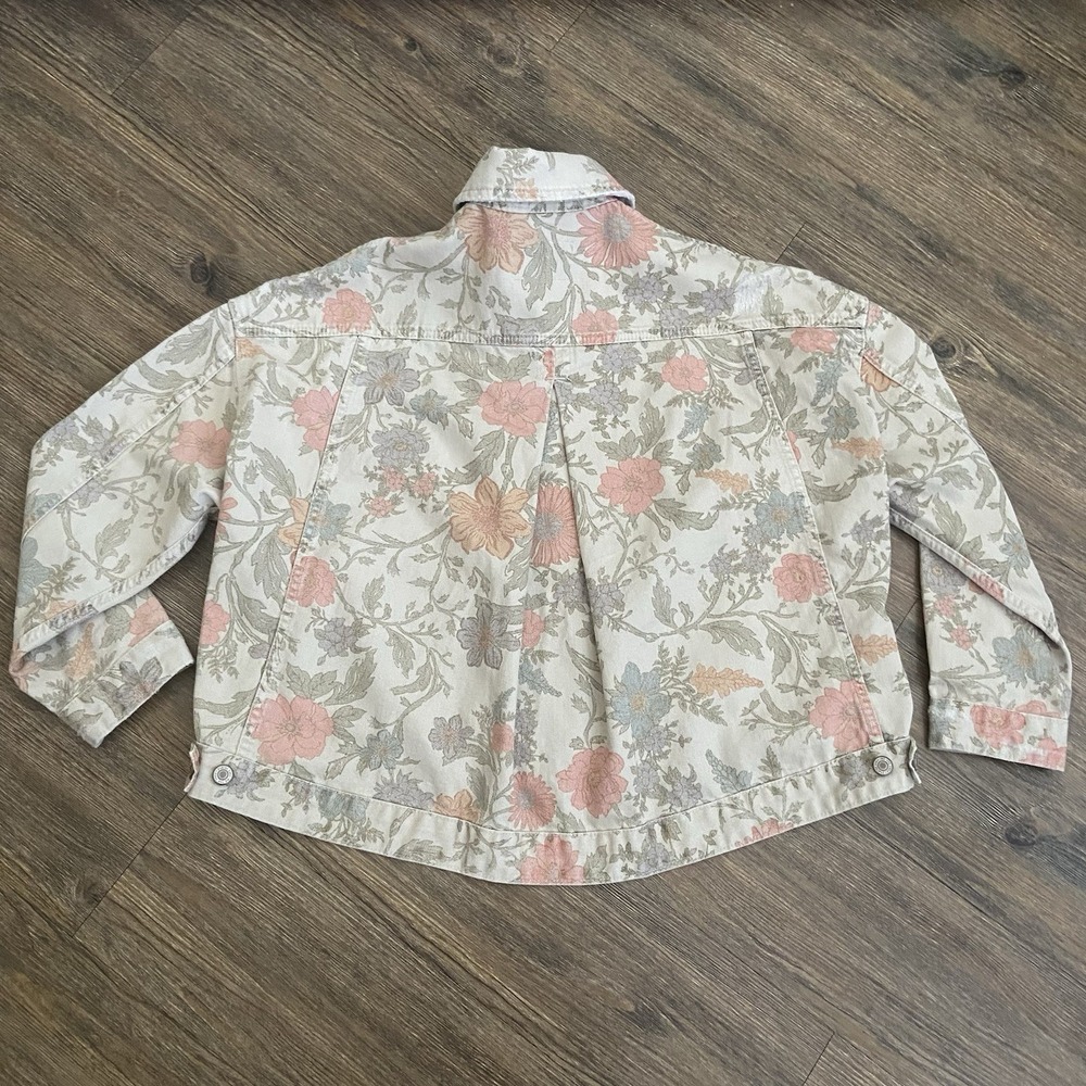 Free People We The Free Opal Swing Denim Jean Jacket - Picture 5 of 5